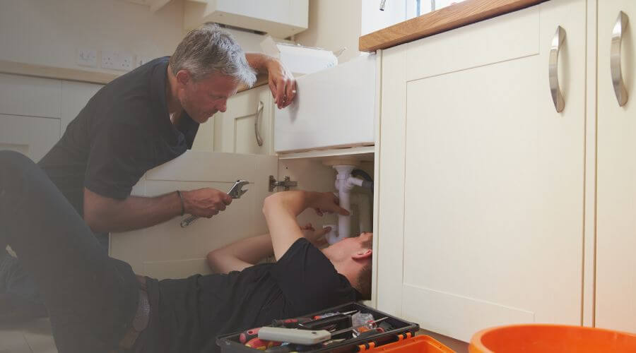 Professional burst pipe repair services in The Colony, TX